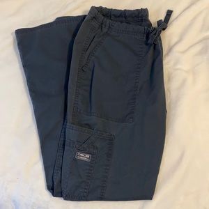 Cherokee Workwear charcoal grey scrub pants